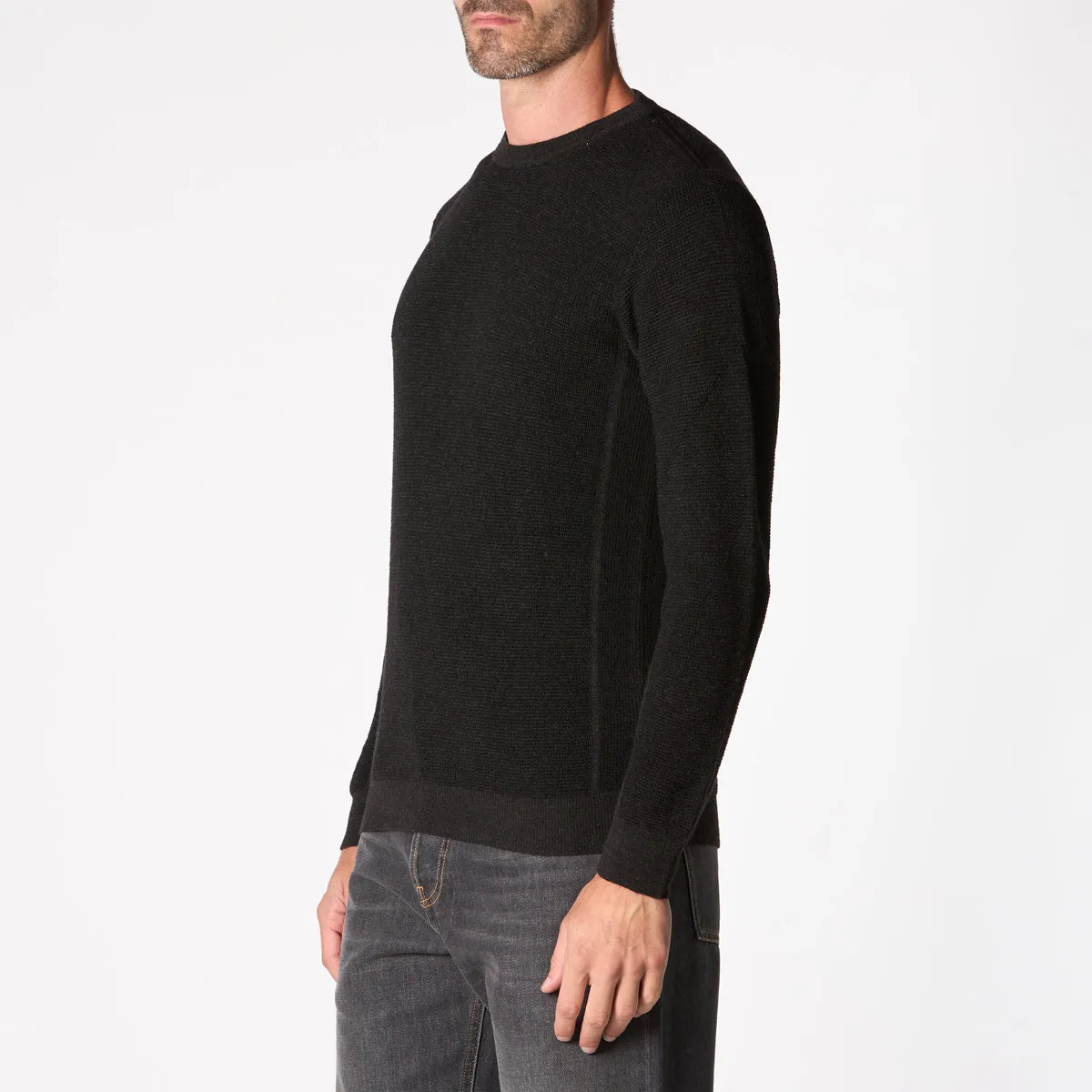 ROBERTO COLLINA SWEATER RA07001 09 BLACK