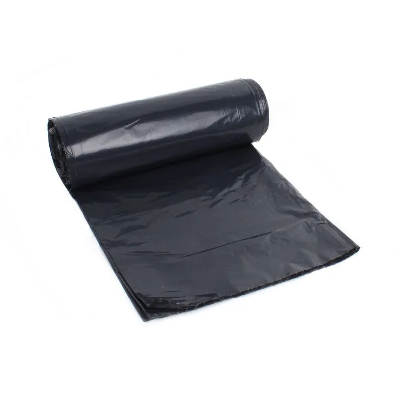 Sak-It™ 15 Gallon Black Low Density Coreless Trash Can Bags (24" x 32" | 0.45 Mil) - Case of 500