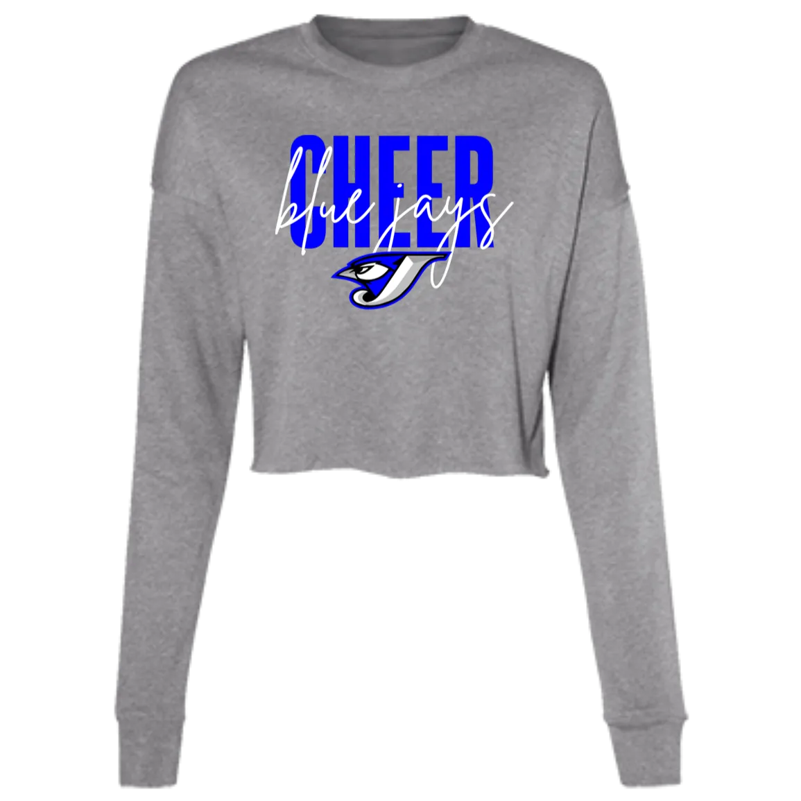 Script Cheer B7503 Ladies' Cropped Fleece Crew