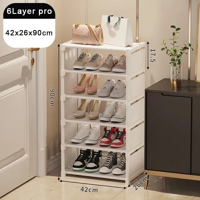 Shoe Rack Organize Multi-layer Adjustable Shoe Cabinet*