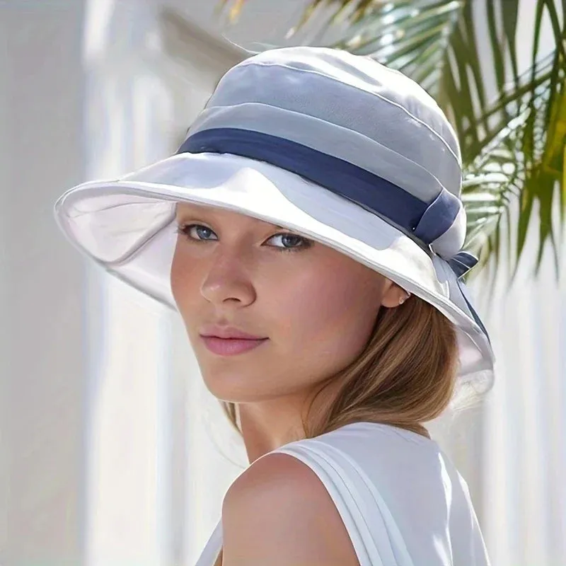 Silk Women's Summer Travel Fisherman Sun Hat