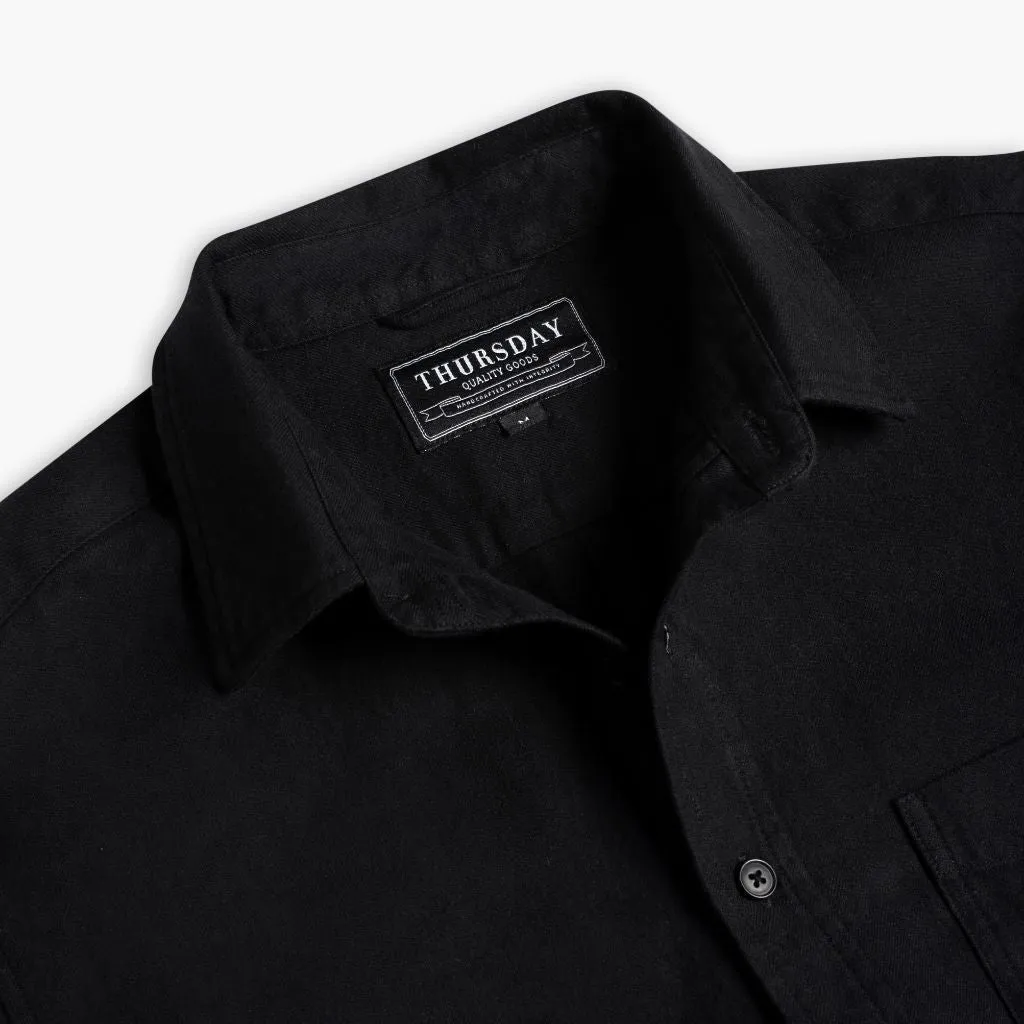 Solid Shirt | Black