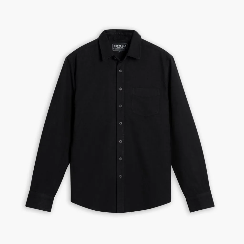 Solid Shirt | Black