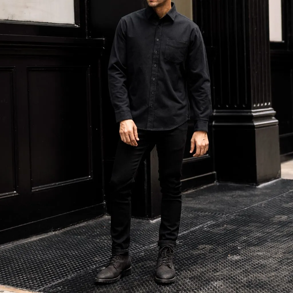 Solid Shirt | Black