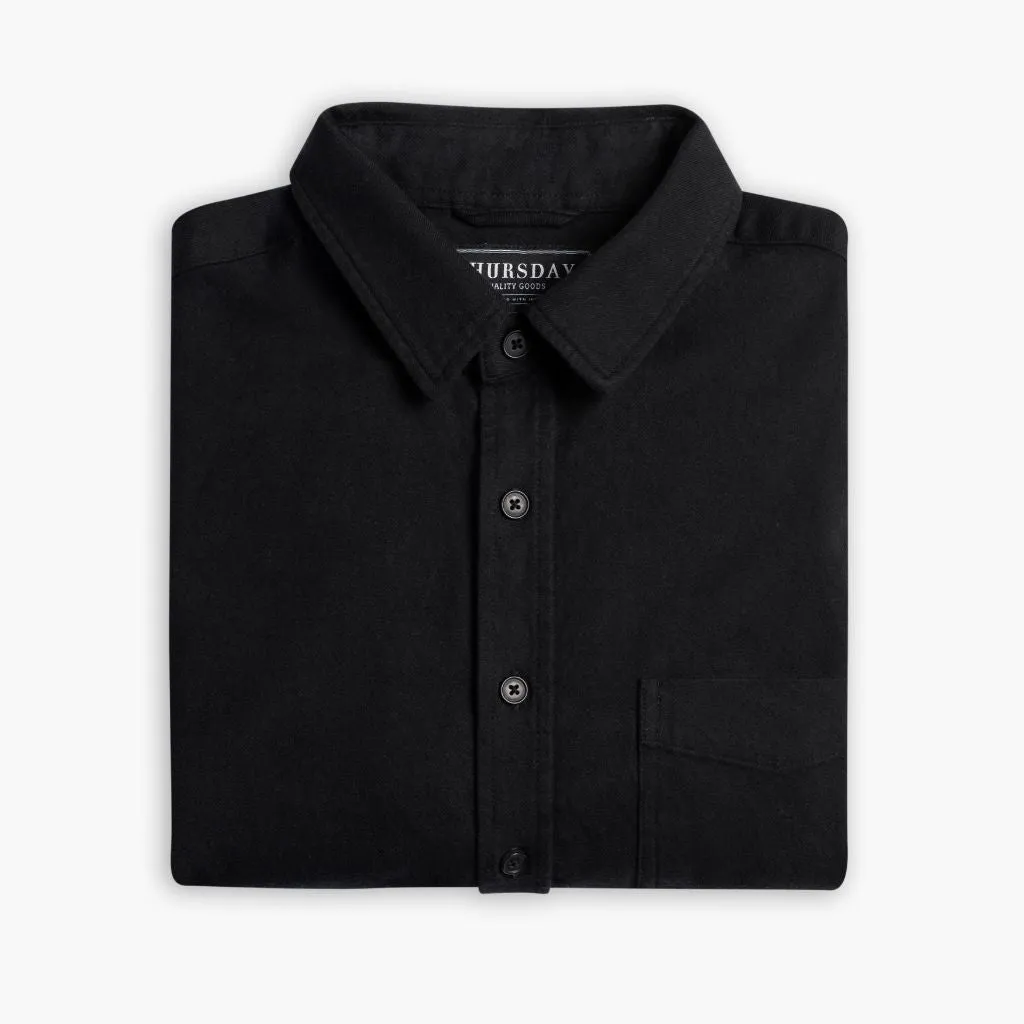 Solid Shirt | Black