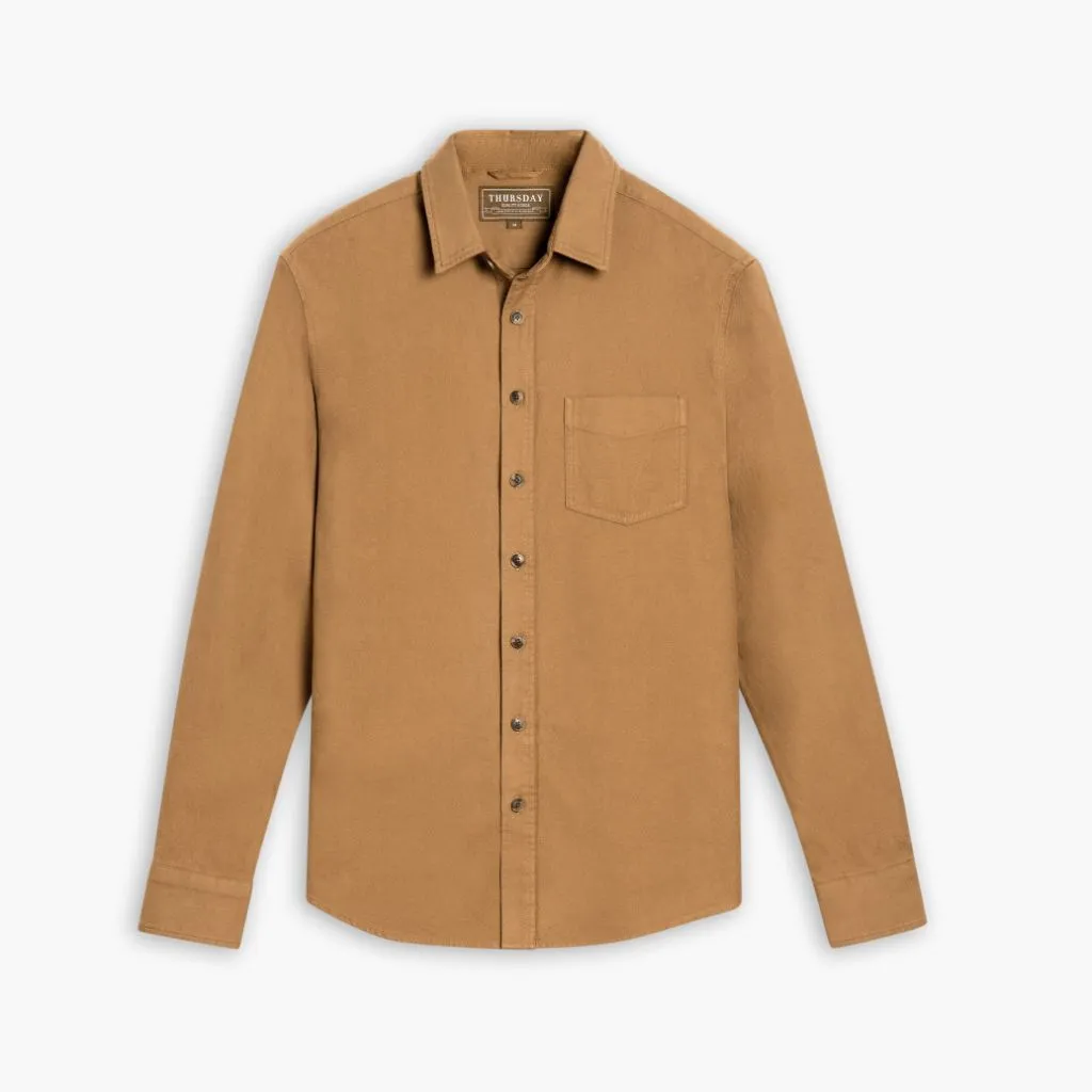 Solid Shirt | Coyote