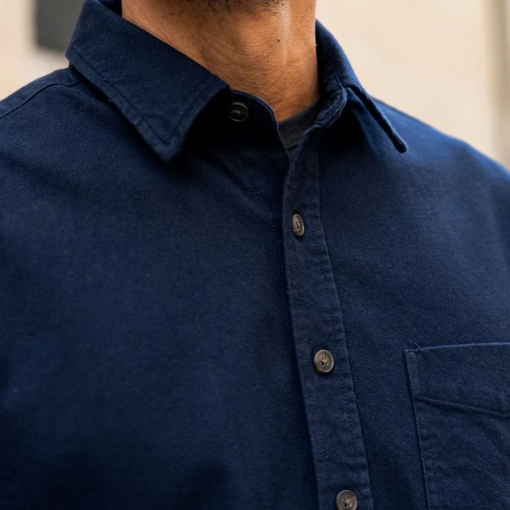 Solid Shirt | Navy