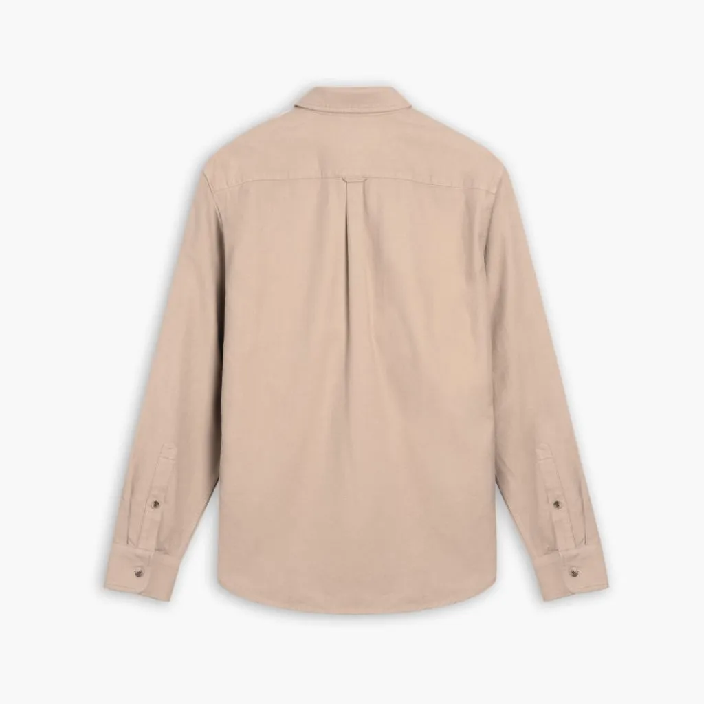 Solid Shirt | Taupe