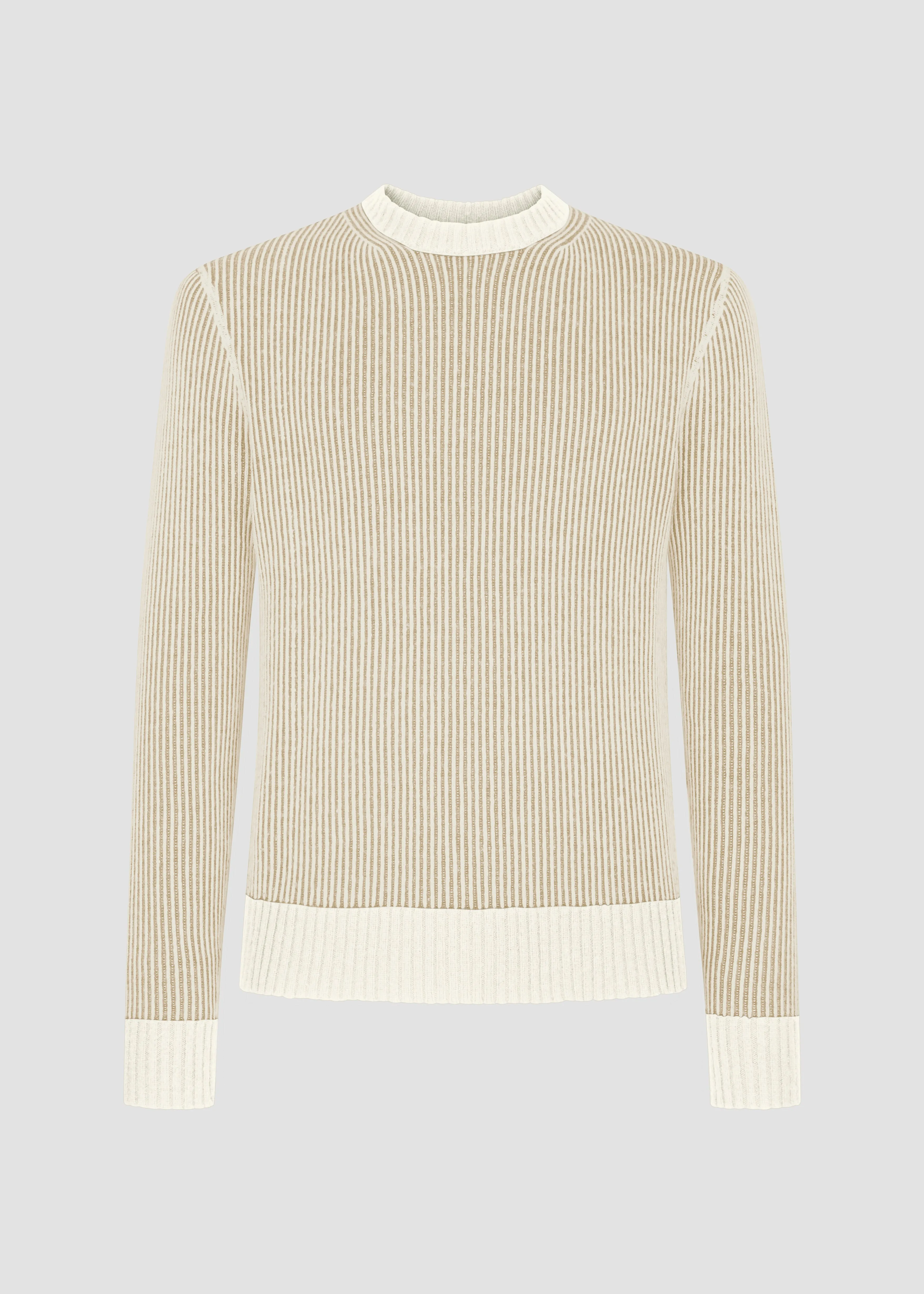 SWEATER IN DOUBLE SIDE RIB