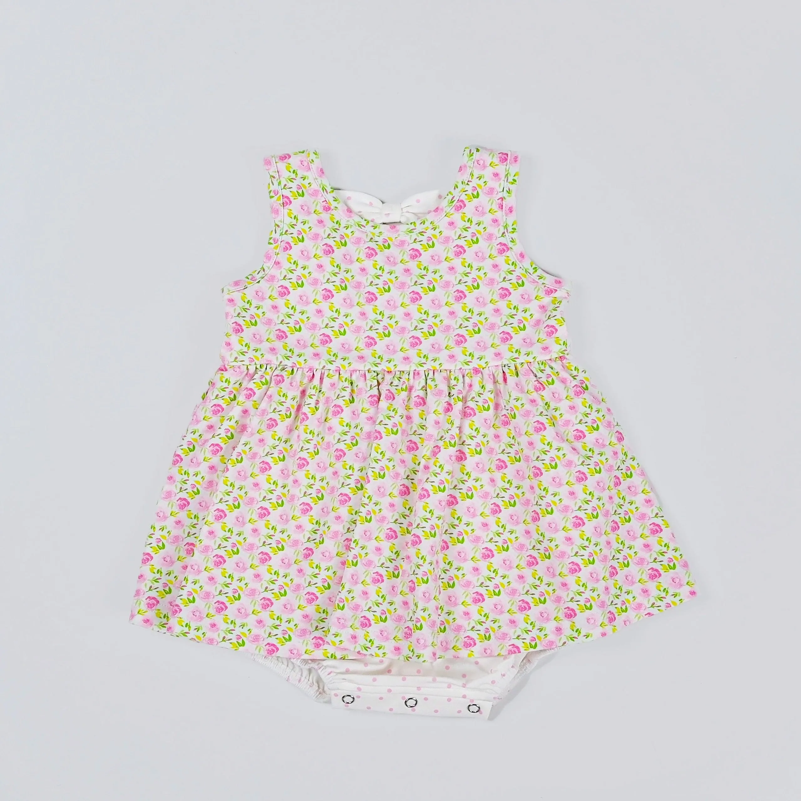 Swoon Baby Clothing Ditsy Floral Bow Bubble