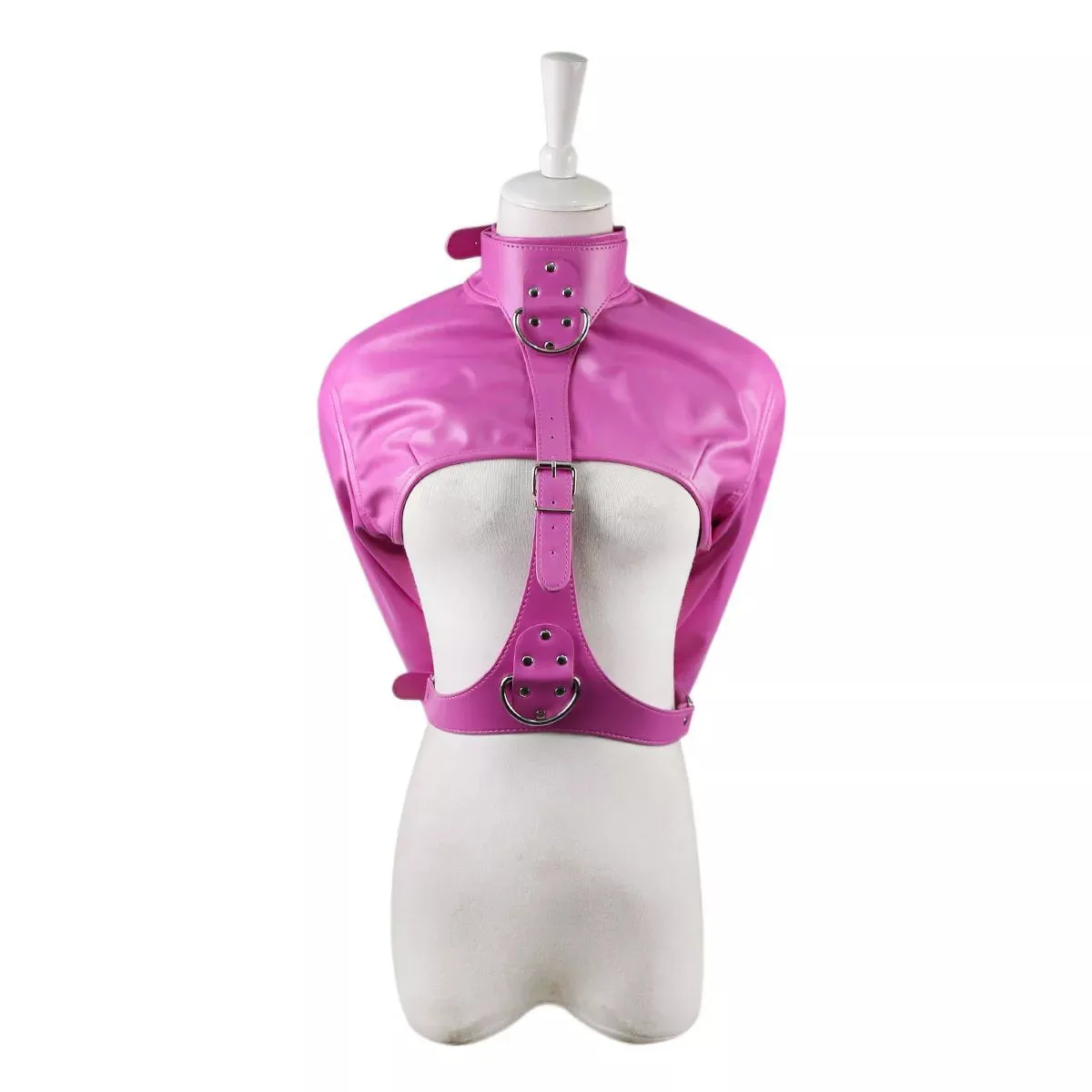 Premium Quality Adjustable Straight Jacket for BDSM Role-play and Adult Costumes