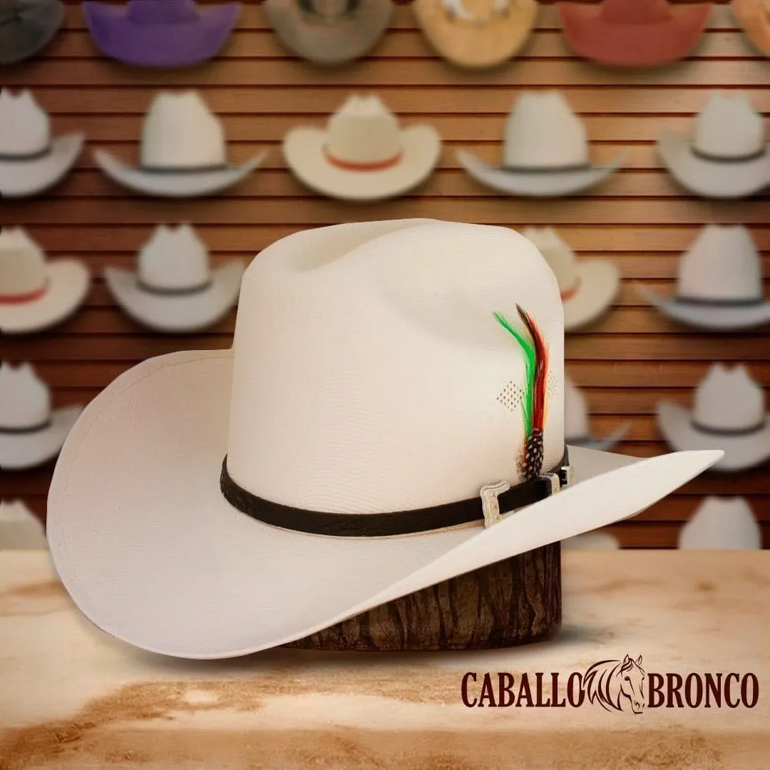 Tombstone 1,000X Cowboy El Inombrable Shape Hat with Feathers