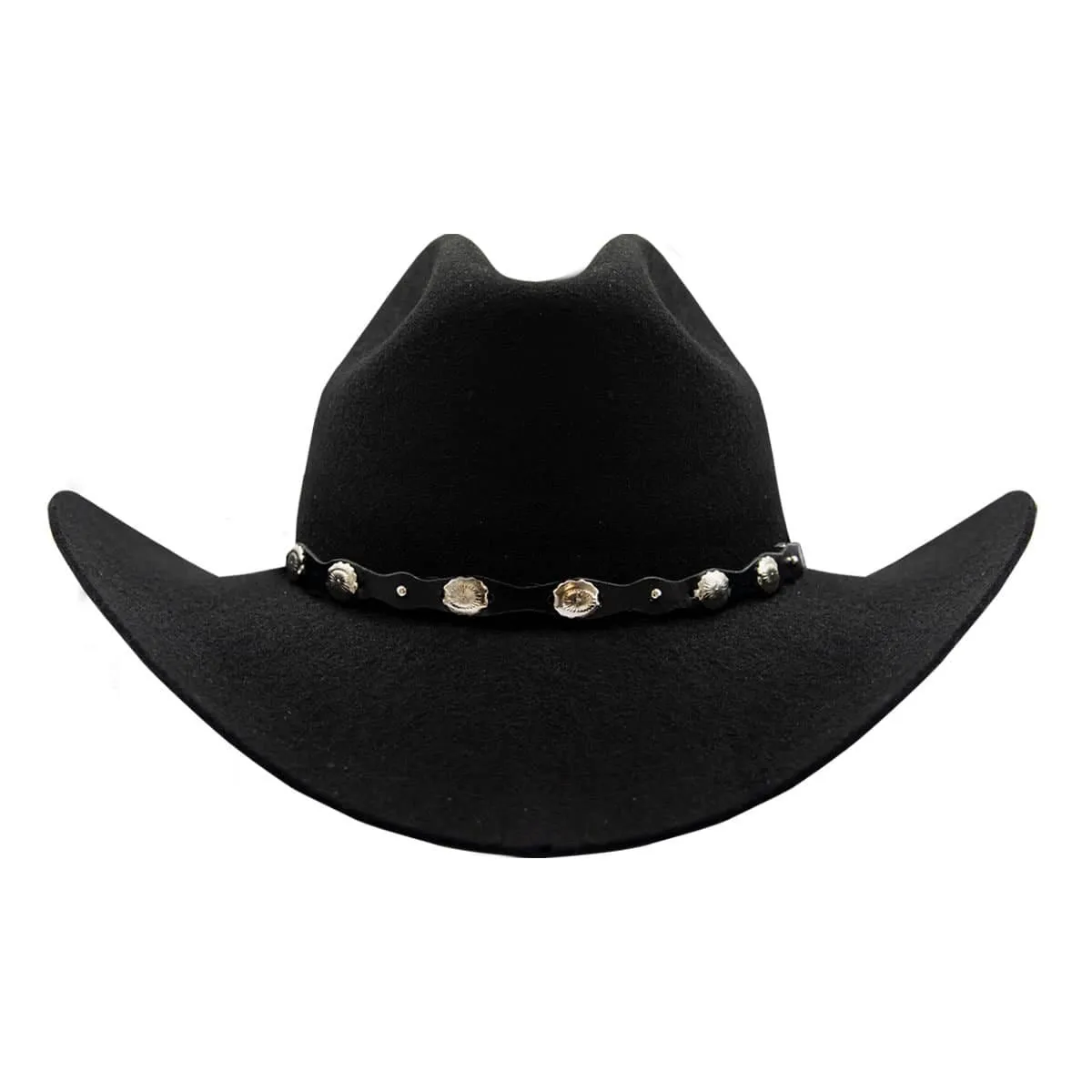 Tombstone 20X Cowboy Felt Hat Low Crown Black TOM-4201