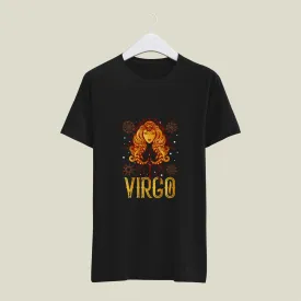 Virgo Zodiac Sign Printed Unisex Half Sleeve T-Shirt