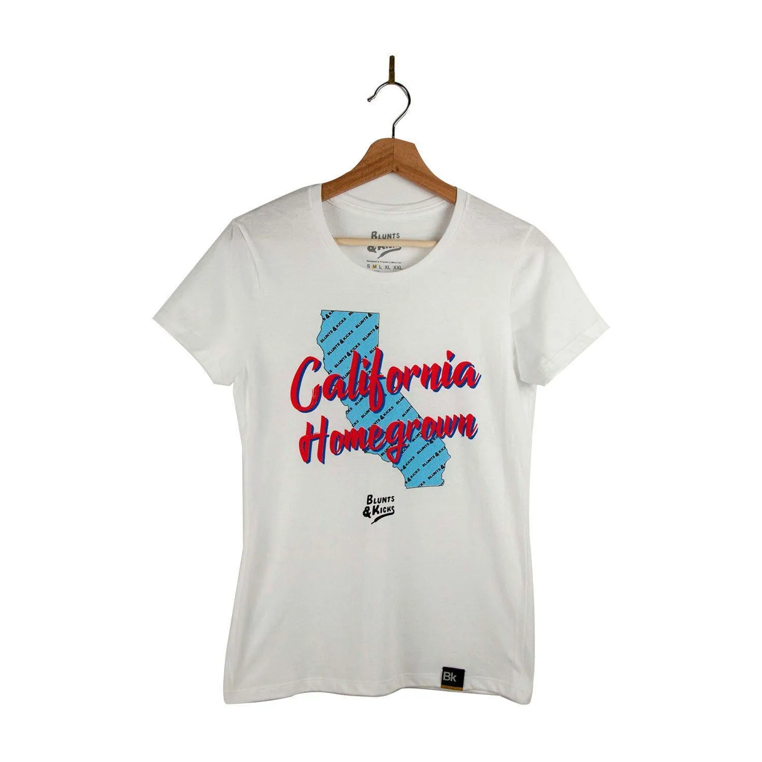 Women "California Homegrown" T-Shirt - White