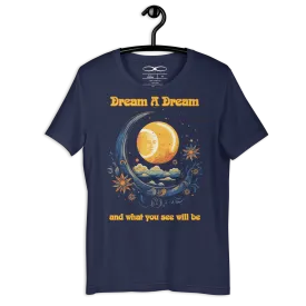 Women's Dream A Dream Navy Blue Graphic Tee